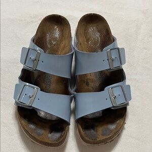 Birkenstock Light Blue Double Strap Sandals